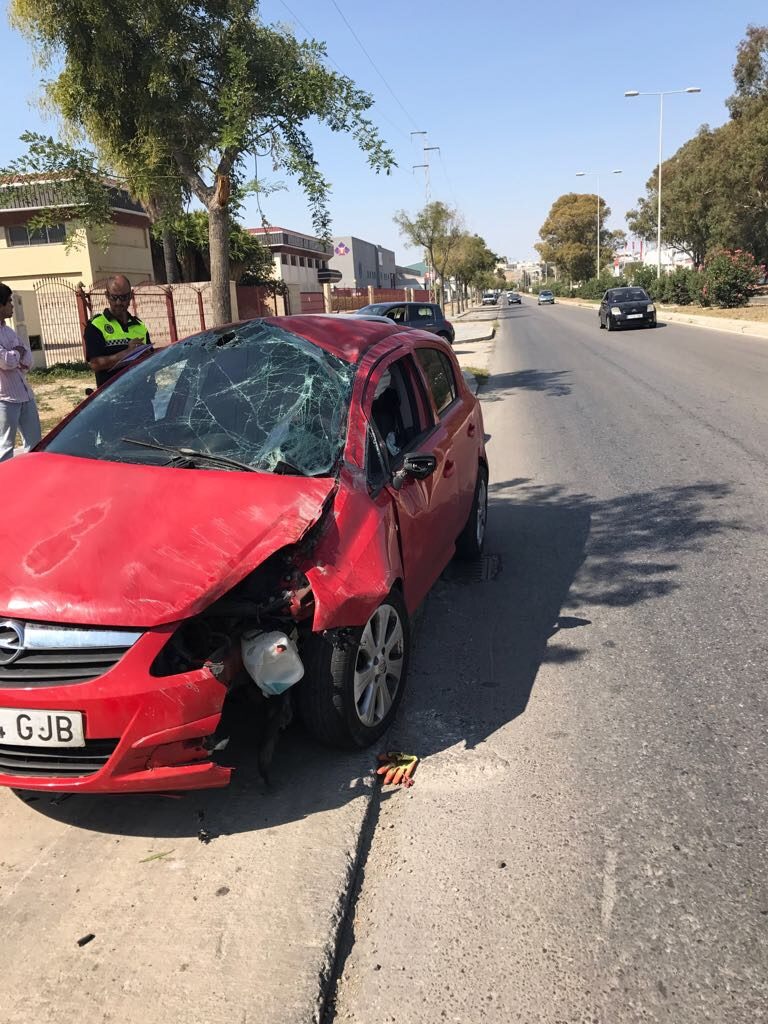 Tres accidentes de tráfico ocurridos ayer provocan cuatro heridos