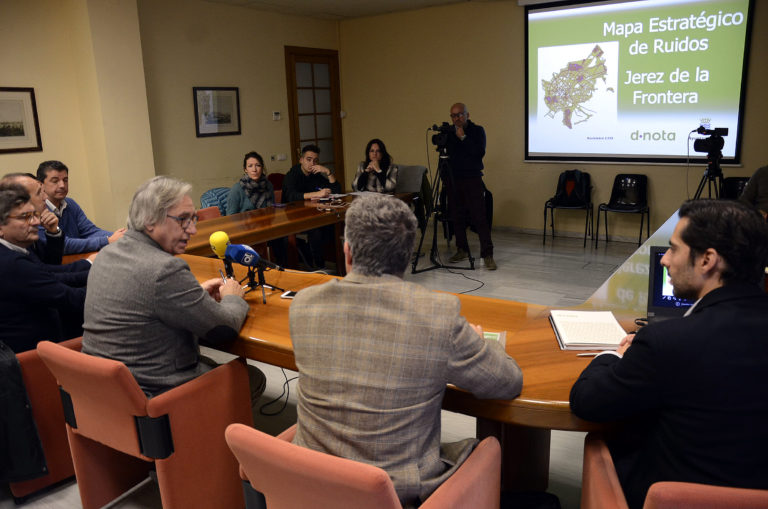 El Ayuntamiento aprueba el Mapa Estratégico de Ruido de Jerez