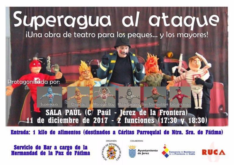 Teatro solidario el día 11 organizado por la Agrupación de Bomberos
