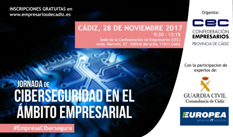 La CEC organiza una jornada sobre ciberseguridad y sus mecanismos preventivos en las empresas