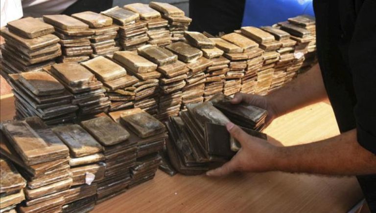 Intervenidas en Cádiz cerca de tres toneladas de hachís a una organización de narcotraficantes