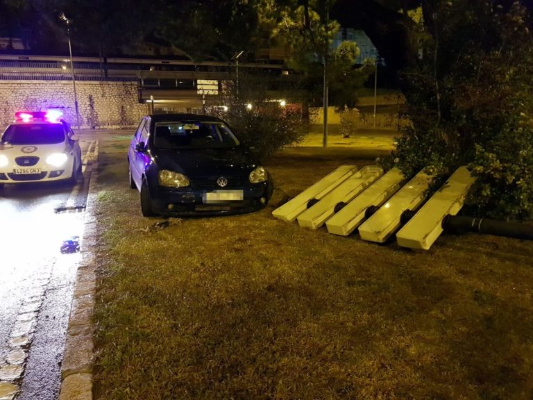 Detenido por cuadruplicar la tasa de alcohol y provocar un accidente