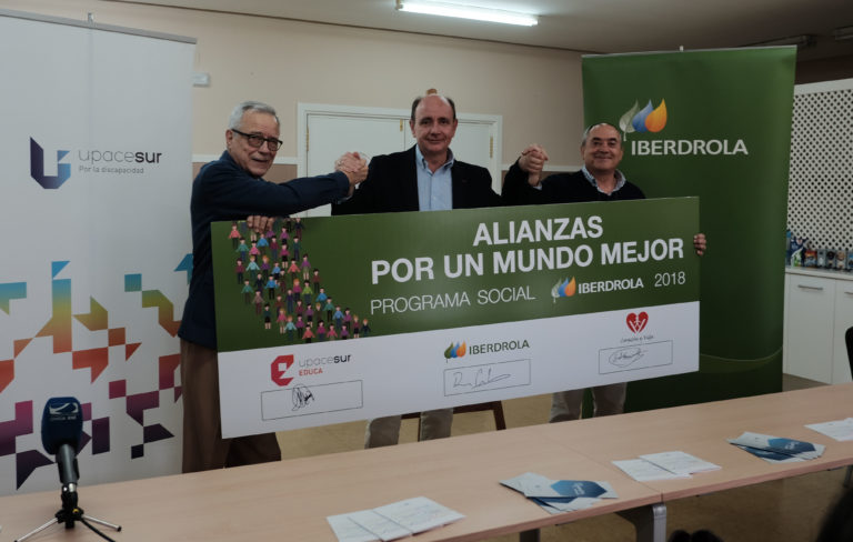 Iberdrola refrenda su compromiso con Upacesur respaldando el programa asistencial