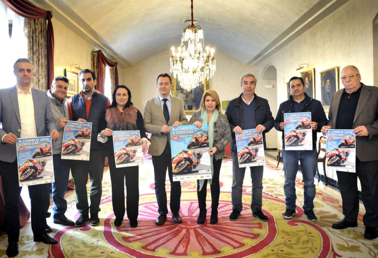 Ayuntamiento y comerciantes sortearán 1.000 entradas del Mundial de Motos entre los clientes