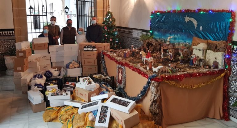 EL PARQUE EMPRESARIAL DE JEREZ HACE ENTREGA DE 800 KILOS DE ALIMENTOS AL COMEDOR DEL SALVADOR.