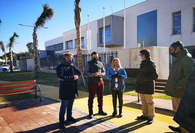 Culmina la urbanización del entorno de la futura sede de la Policía Local que supondrá un revulsivo para la zona