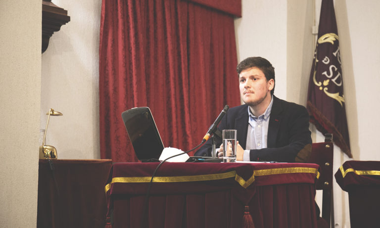 Bruno Escobar y su investigación sobre el Corpus en Jerez en la Academia San Dionisio