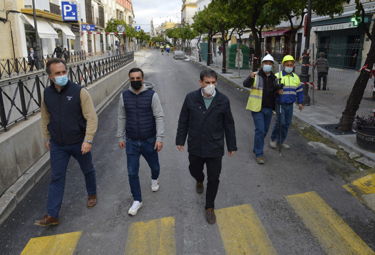 El Ayuntamiento agilizará en lo posible las obras de Esteve para “ofrecer un espacio urbano renovado y contribuir a la reactivación económica”