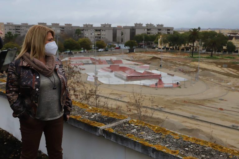La nueva zona multideportiva de Chapín estará en uso este otoño