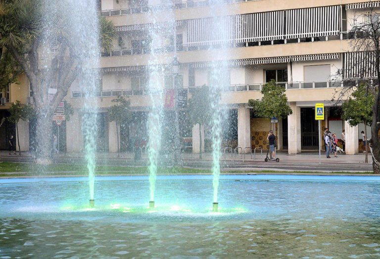 Jerez se sumará al Día contra el Cáncer iluminando de verde la fuente del Mamelón