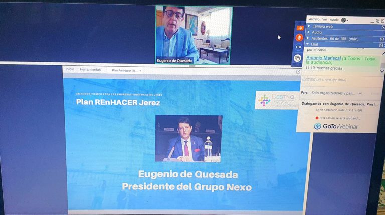EUGENIO DE QUESADA: “La promoción de Jerez debería orientarse al turismo de cultura, eventos y gastronomía”