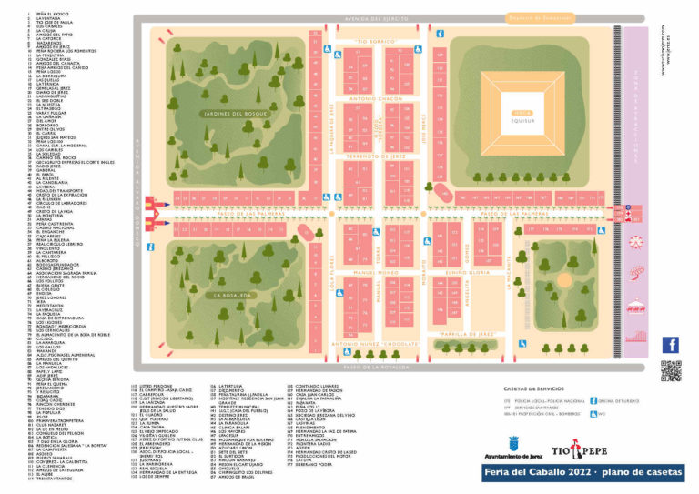 El Ayuntamiento aprueba el plano de la Feria del Caballo 2022 con 177 casetas