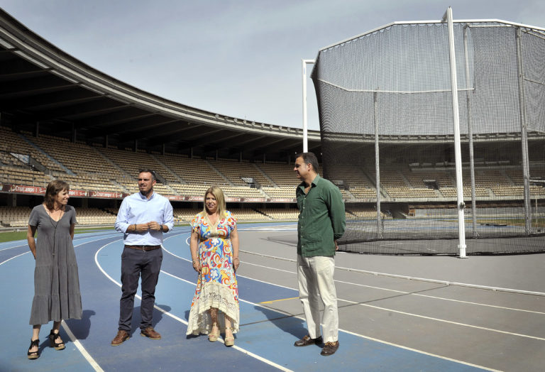El Ayuntamiento culmina las dos fases de renovación integral de la pista de atletismo del Estadio Municipal Chapín￼