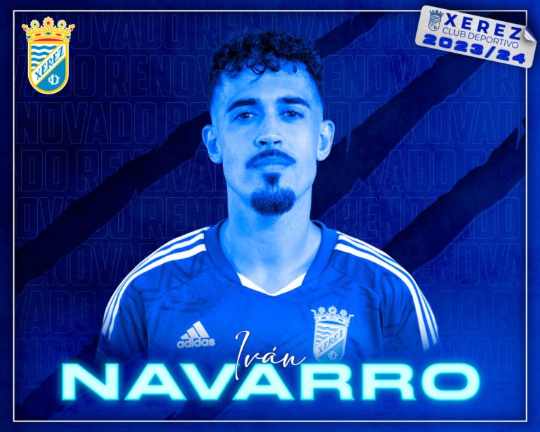 IVÁN NAVARRO RENUEVA CON EL XEREZ CD HASTA 2024
