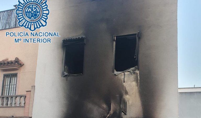 Detenido el presunto responsable de una plantación de marihuana hallada al incendiarse su casa de Picadueña