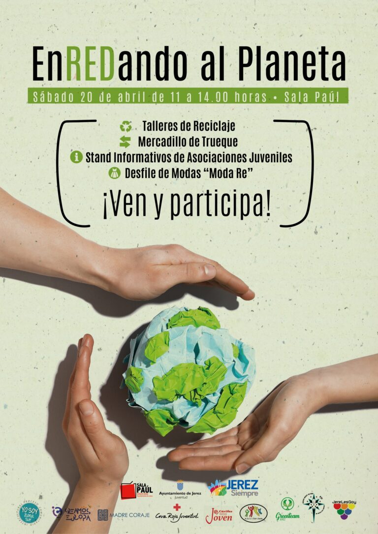 La jornada ‘EnREDando al planeta’ tomará la Sala Paúl con actividades medioambientales el 20 de abril